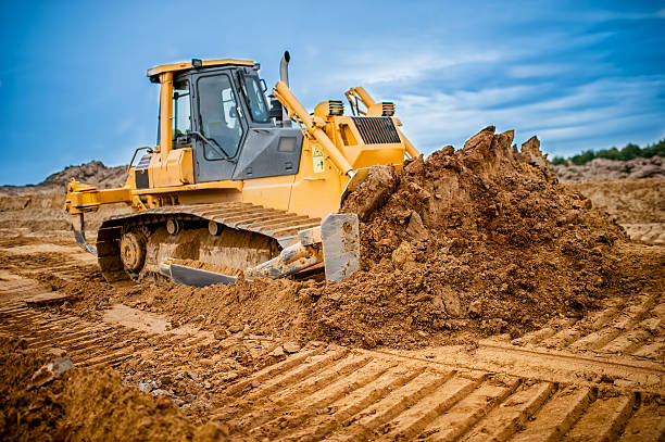 bulldozer chantier