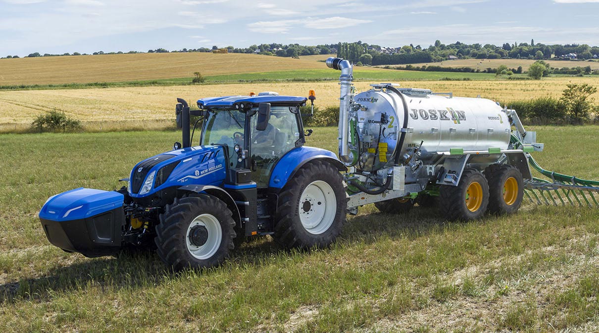 tracteur biométhane new holland